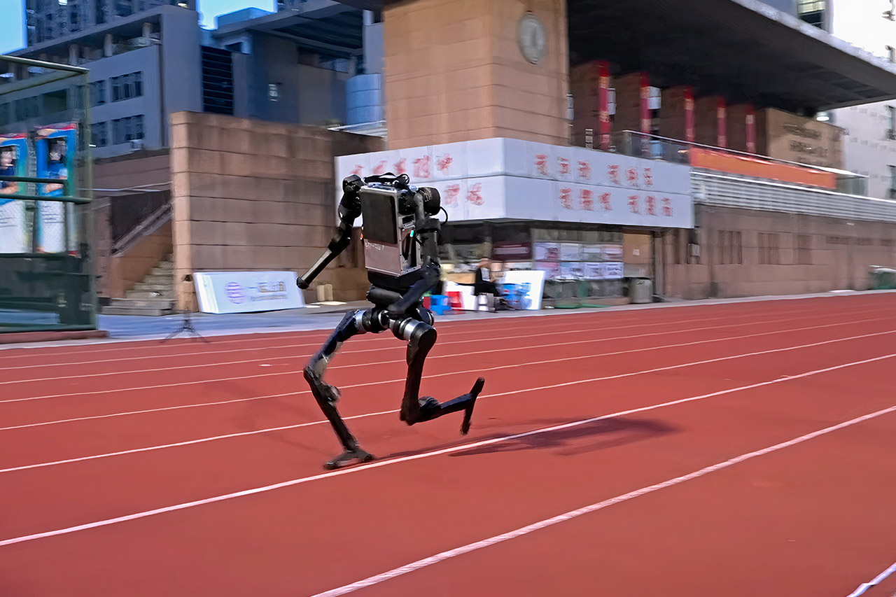 Unitree H1 Humanoid Robot Sprinting Record 10m/s