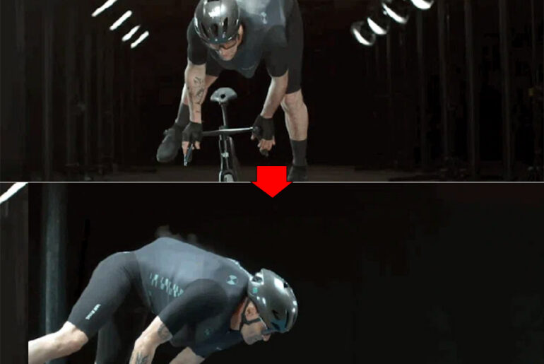 Van Rysel Airbag Project Skinsuit Cyclists