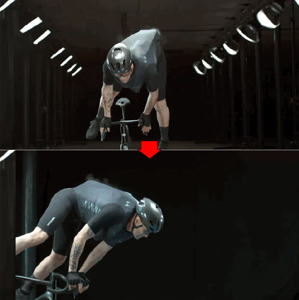 Van Rysel Airbag Project Skinsuit Cyclists