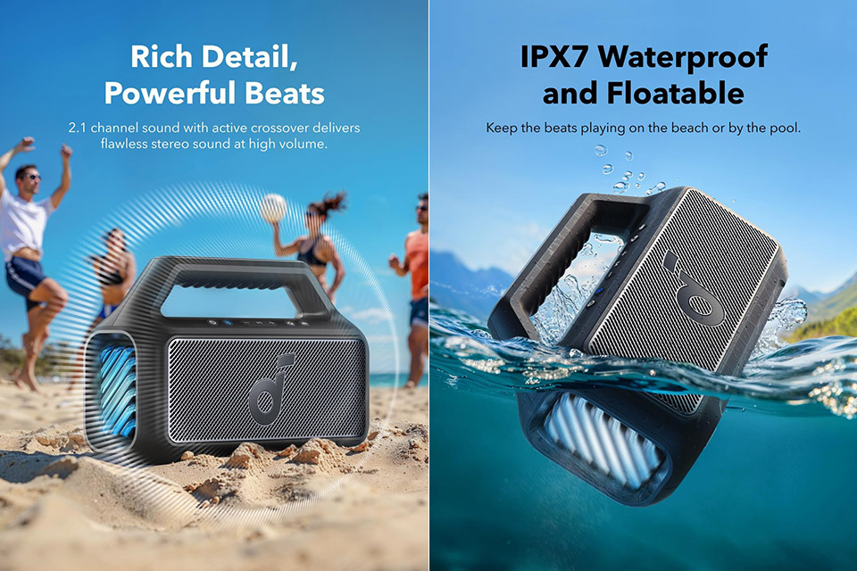 Soundcore Boom 2 by Anker Bluetooth Speaker