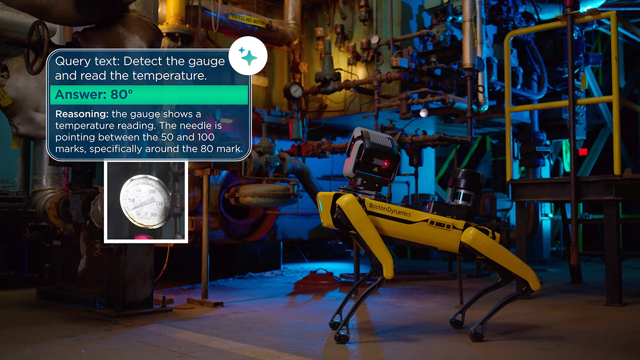 Boston Dynamics Spot Robot Google Gemini