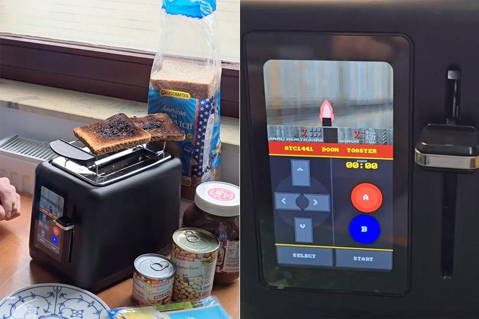 DOOM Game Toaster Mod