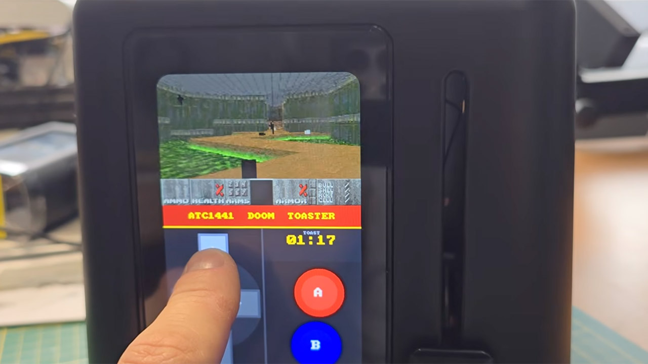 DOOM Game Toaster Mod