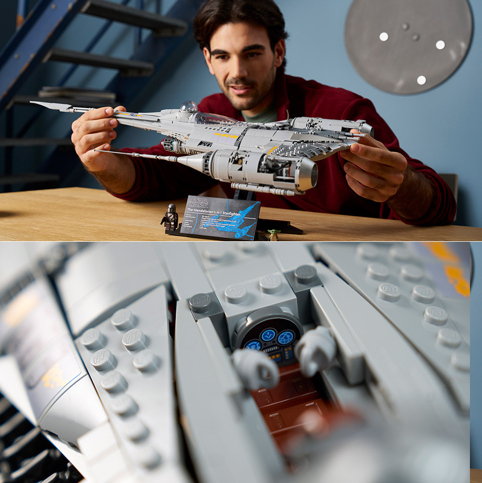 LEGO Star Wars The Mandalorian N-1 Starfighter 75442 Set