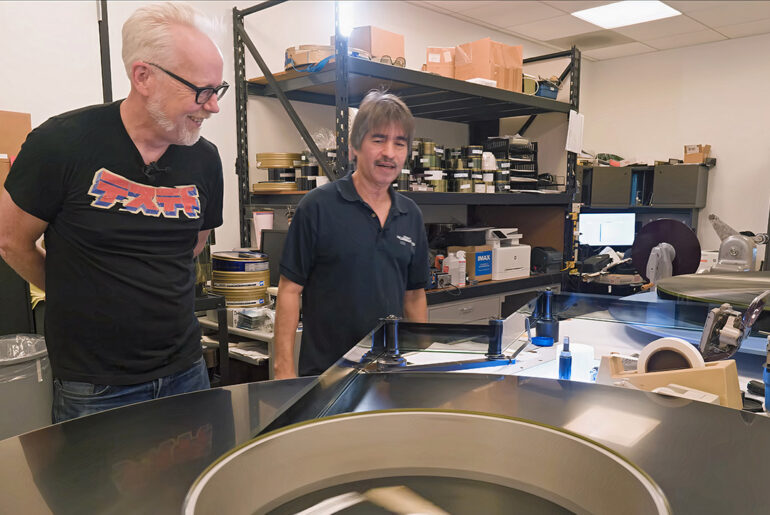 Adam Savage IMAX Headquarters 70mm Film