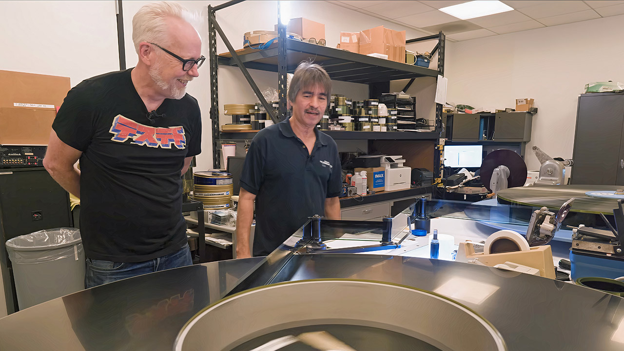 Adam Savage IMAX Headquarters 70mm Film