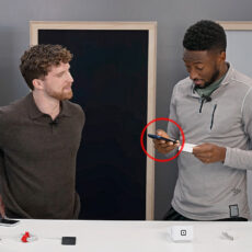Veritasium Marques Brownlee MKBHD Locked iPhone Money Heist