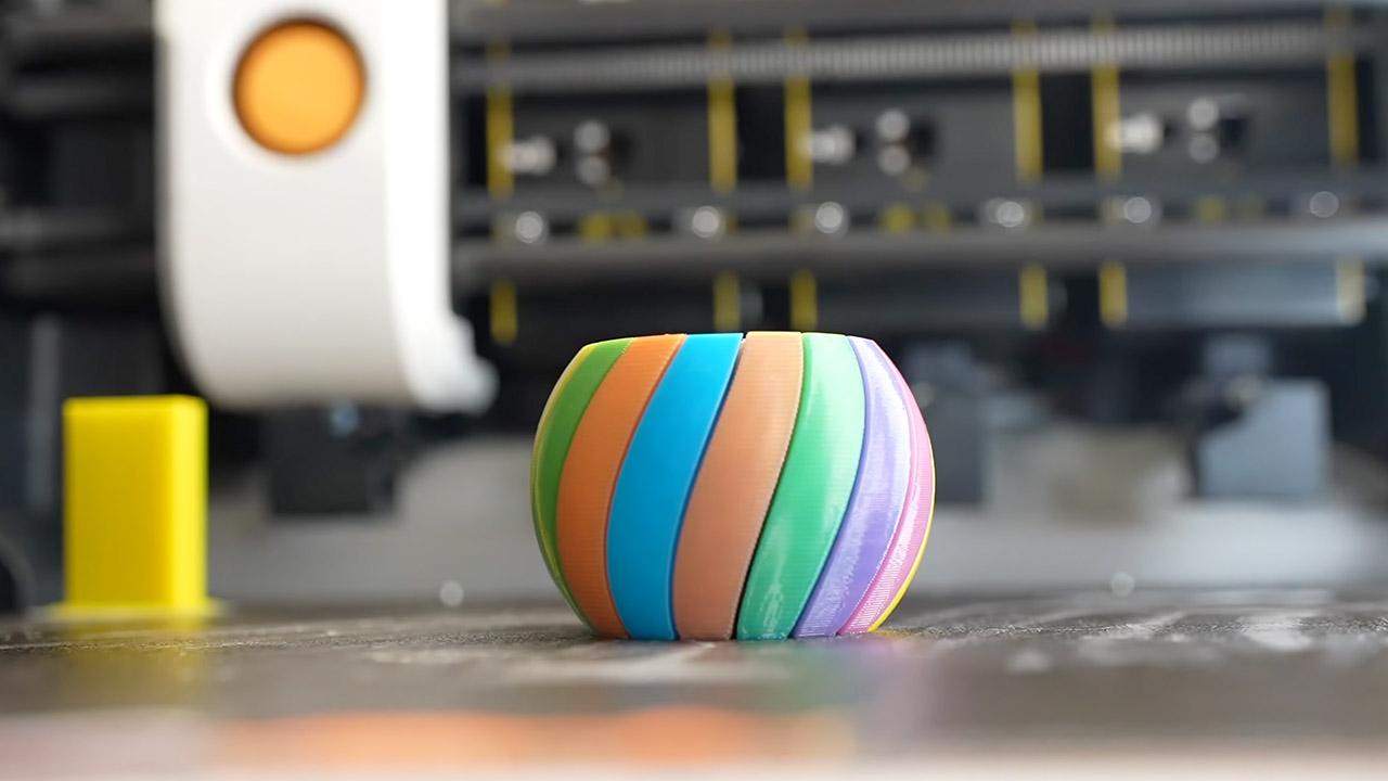 CMYK Four Filament Color 3D Printing