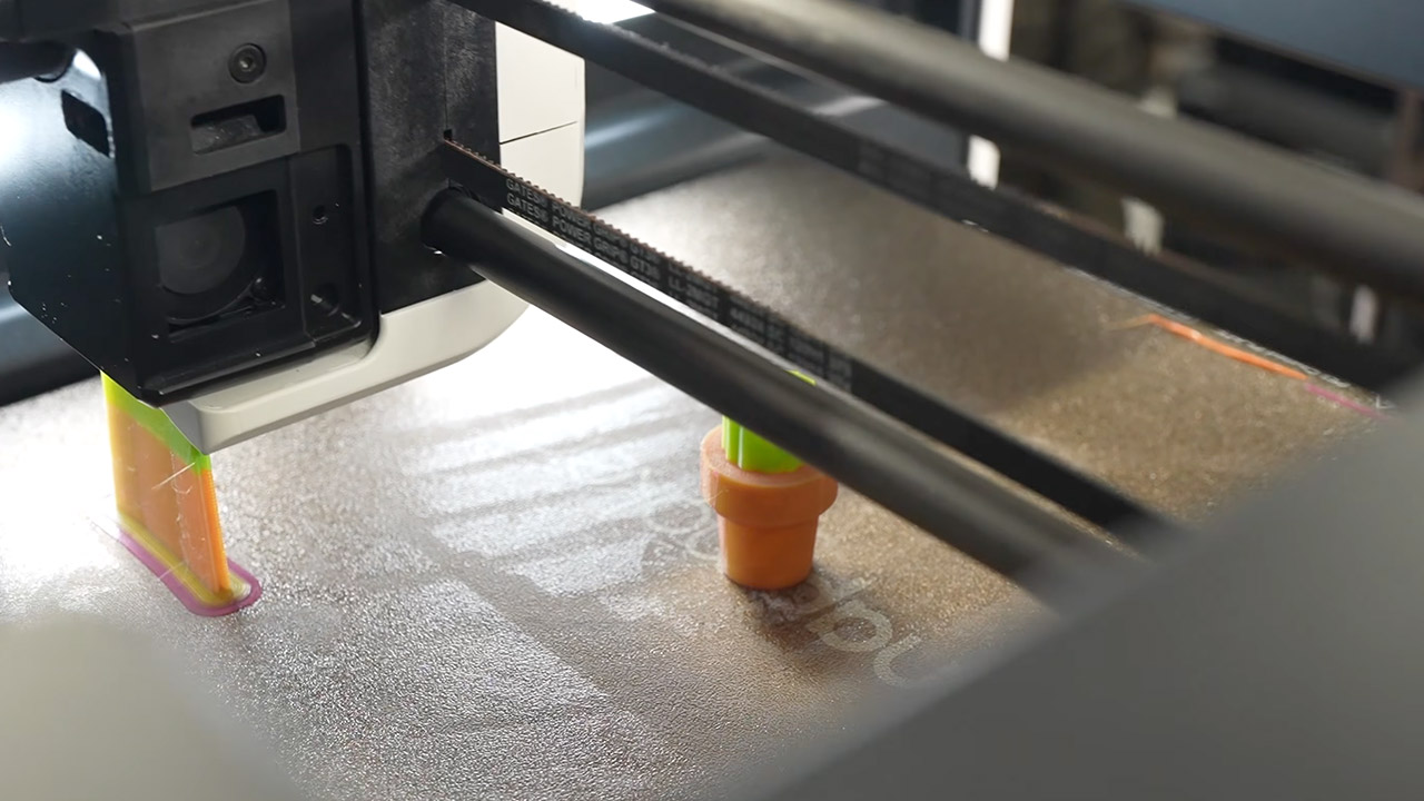 CMYK Four Filament Color 3D Printing