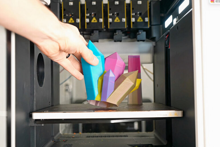 CMYK Four Filament Color 3D Printing