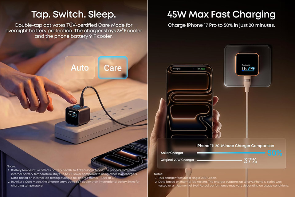 Anker Nano 45W Smart Charger