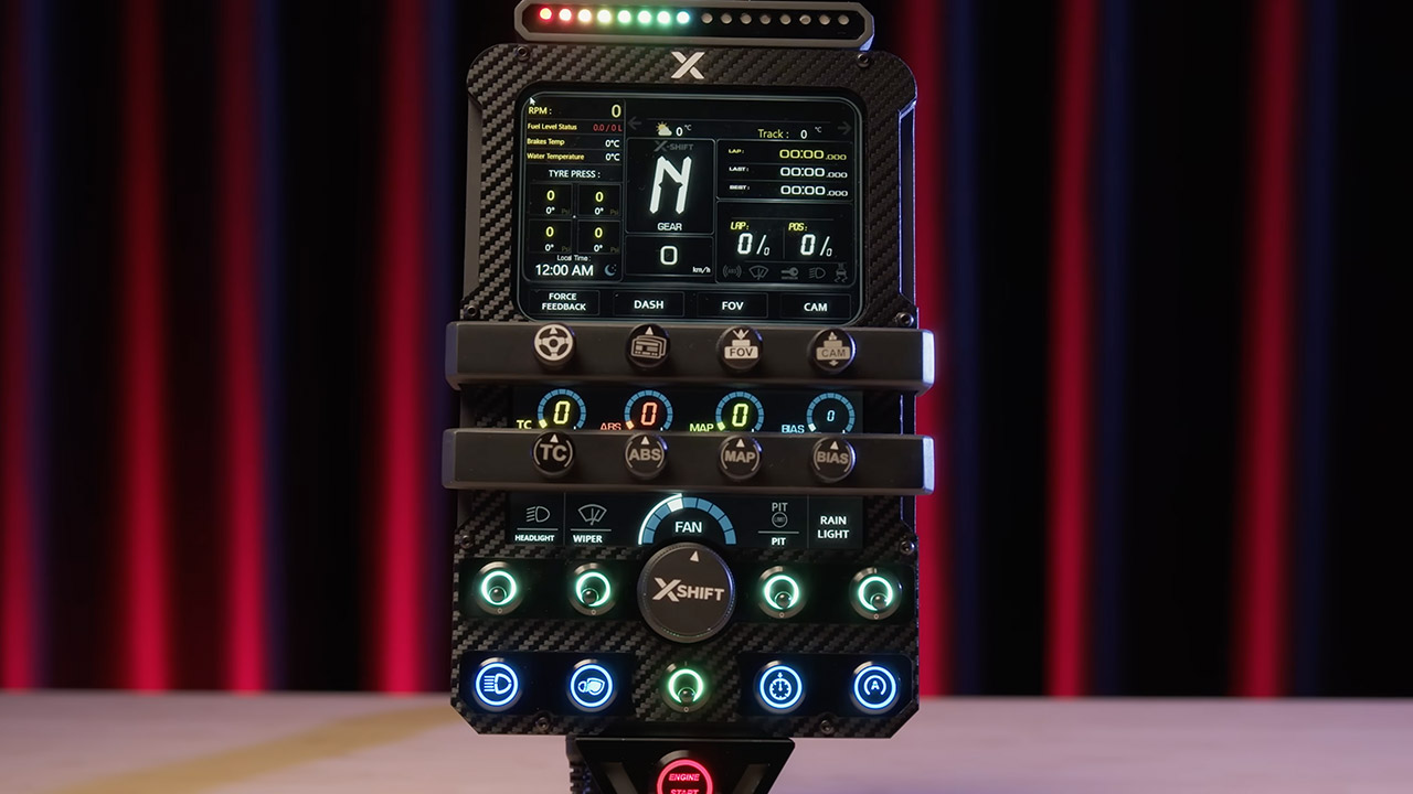 LEGO Sim Racing Dash Box Modular