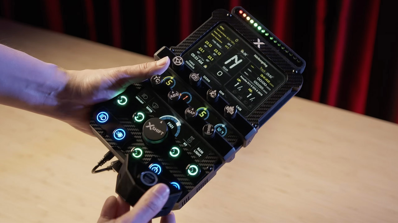 LEGO Sim Racing Dash Box Modular