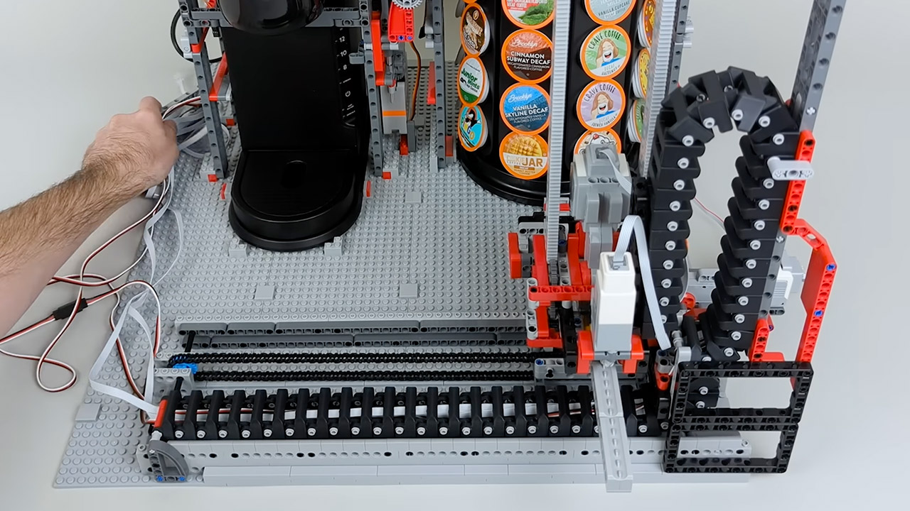 LEGO Coffee Factory Machine Build Keurig