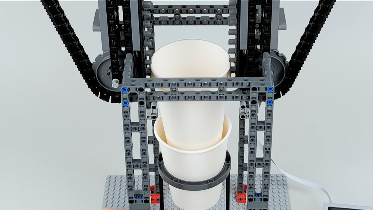 LEGO Coffee Factory Machine Build Keurig