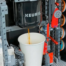 LEGO Coffee Factory Machine Build Keurig