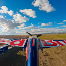 Red Bull Dario Costa Pilot Land Take Off Moving Train
