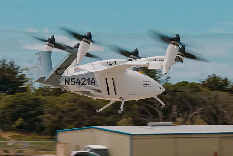 Joby Aviation eVTOL Aircraft Transition Hover Forward Flight