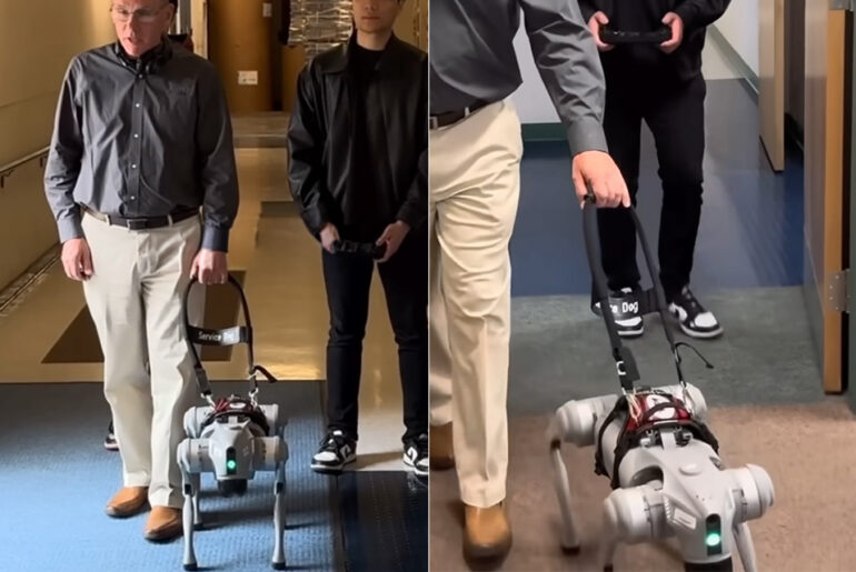 AI-Powered Robotic Guide Dog