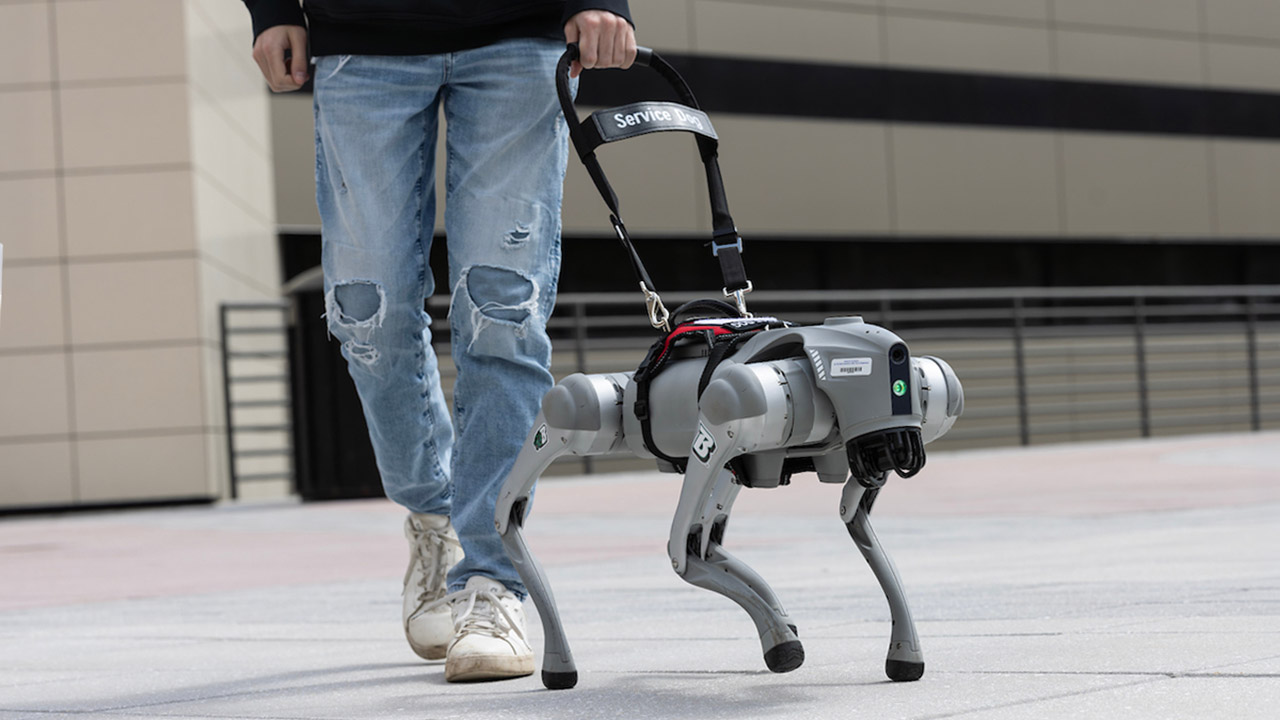 AI-Powered Robotic Guide Dog