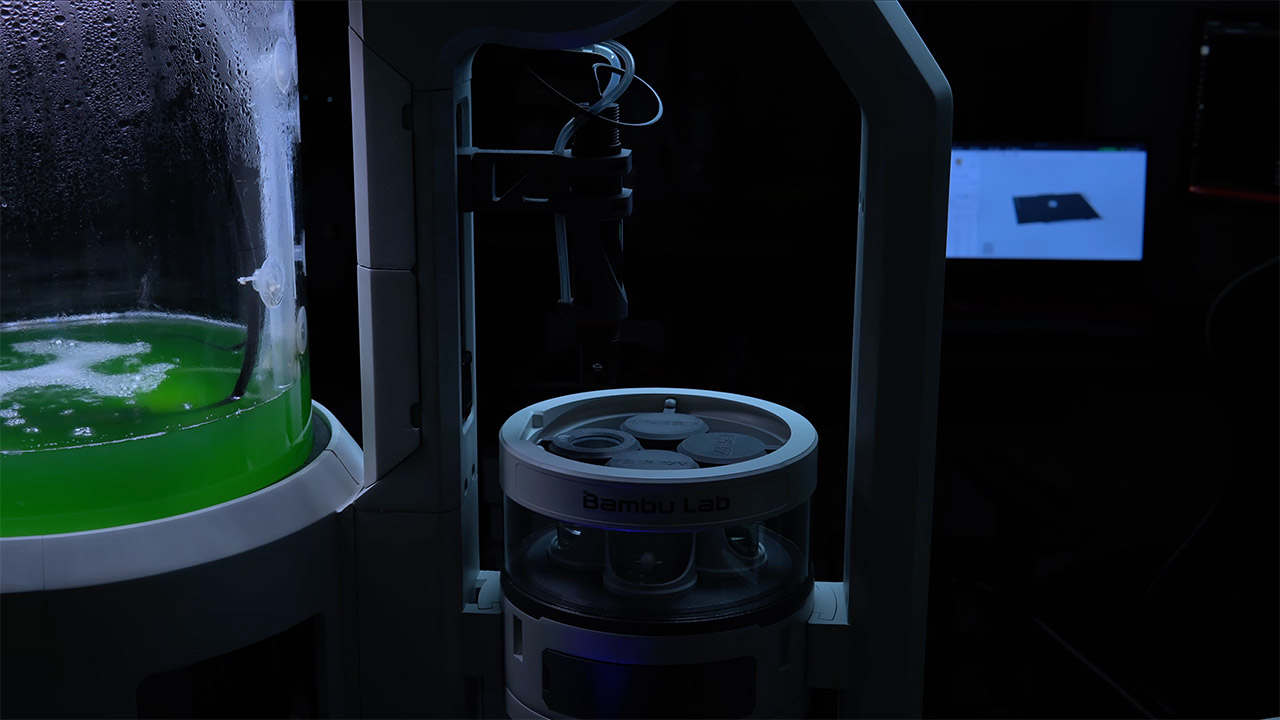 3D-Printed Photobioreactor Algae Production