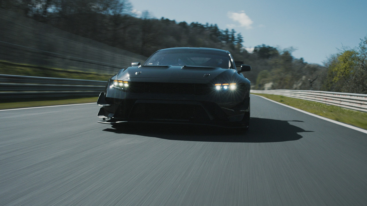 Ford Mustang GTD Nurburgring Record Run Lap