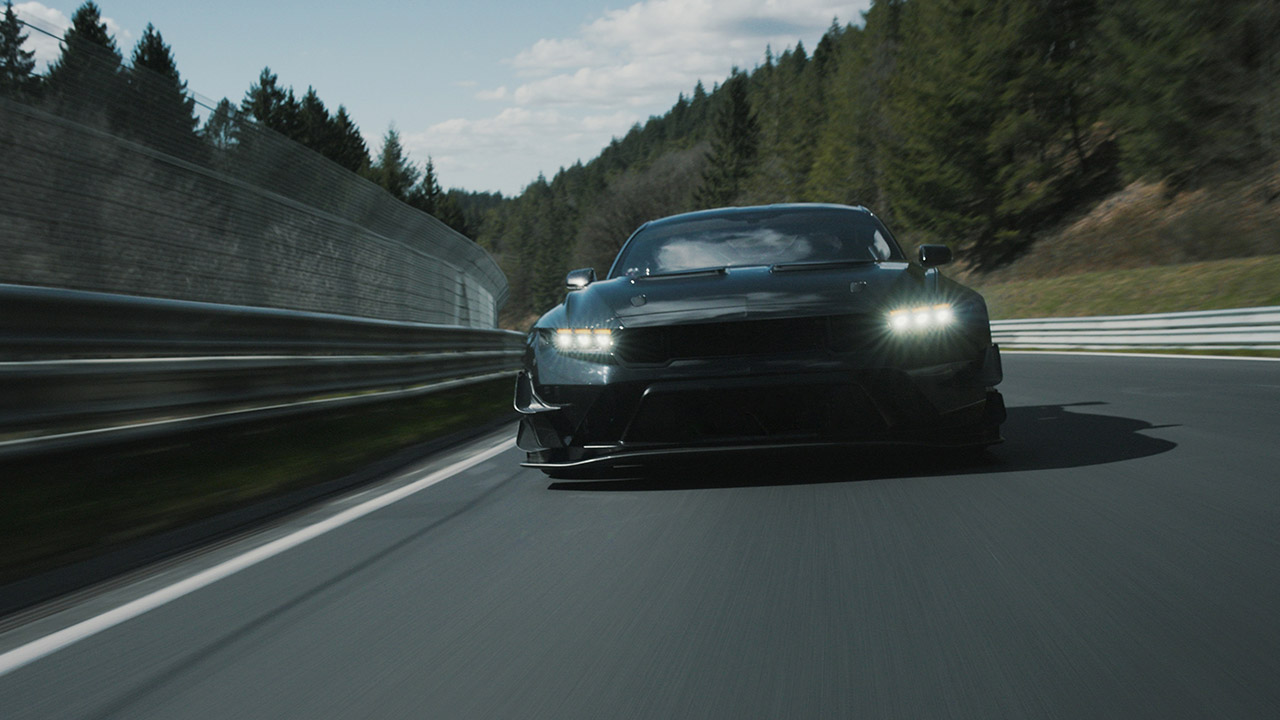 Ford Mustang GTD Nurburgring Record Run Lap
