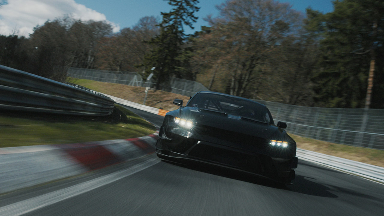 Ford Mustang GTD Nurburgring Record Run Lap