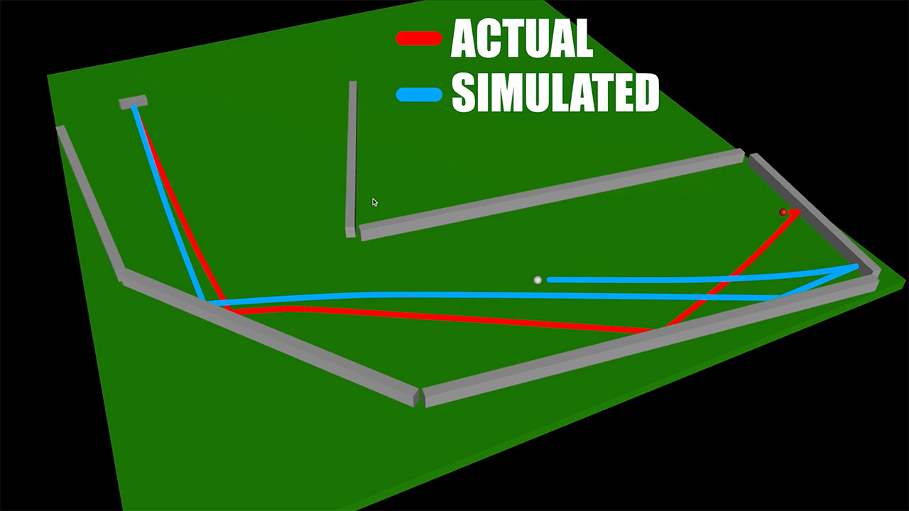 StuffMadeHere Robotic Golf Club Sink Shots