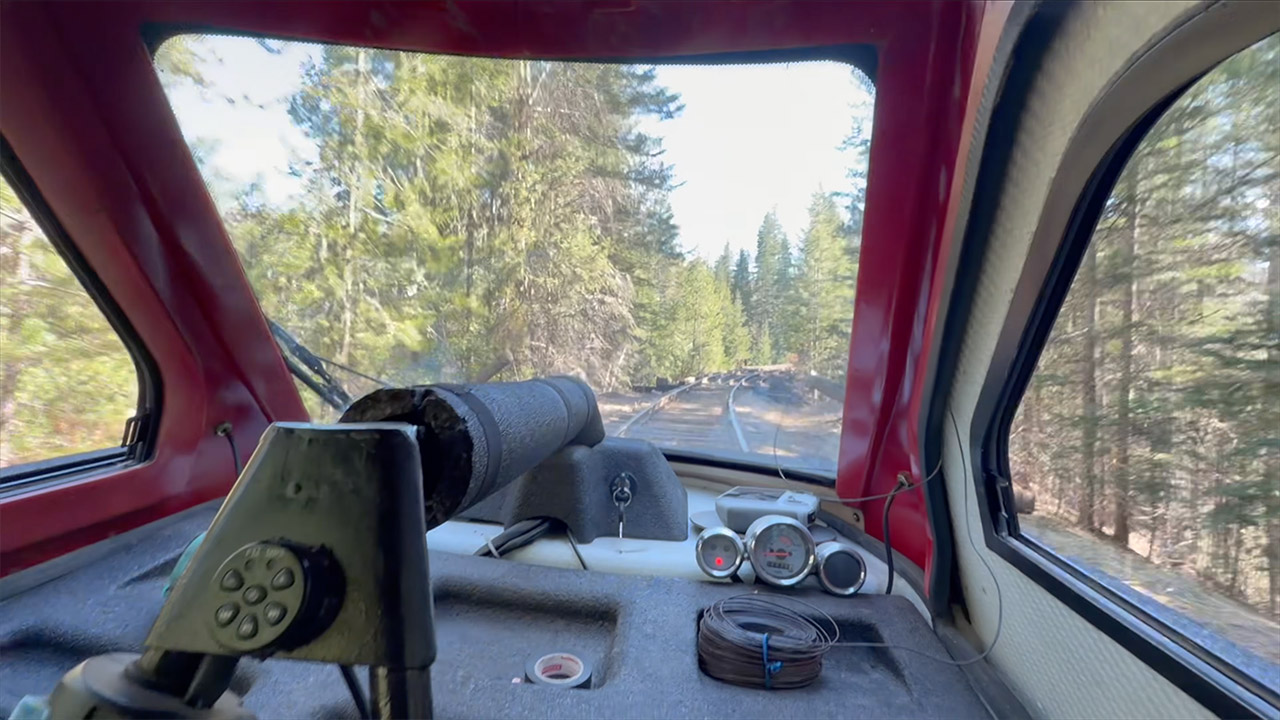 Abandoned Railroads Electric Rail Car