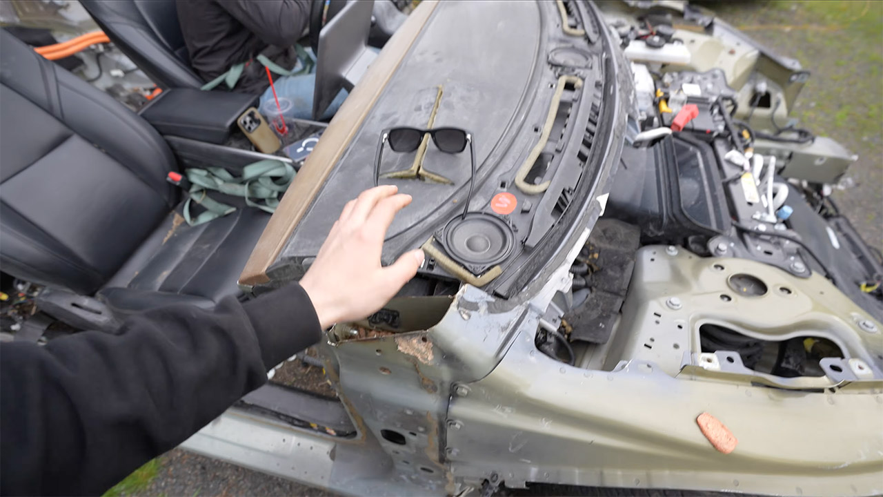 Remmy Evans Wrecked Tesla Go-Kart