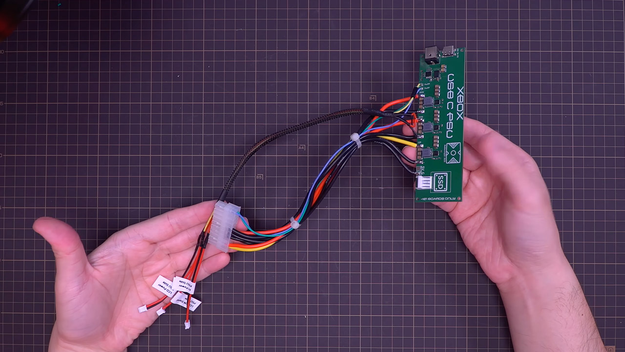 DIY X-Shaped Xbox Prototype Console
