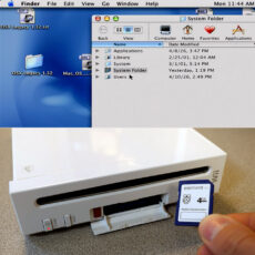 Installing Mac OS X Nintendo Wii Console