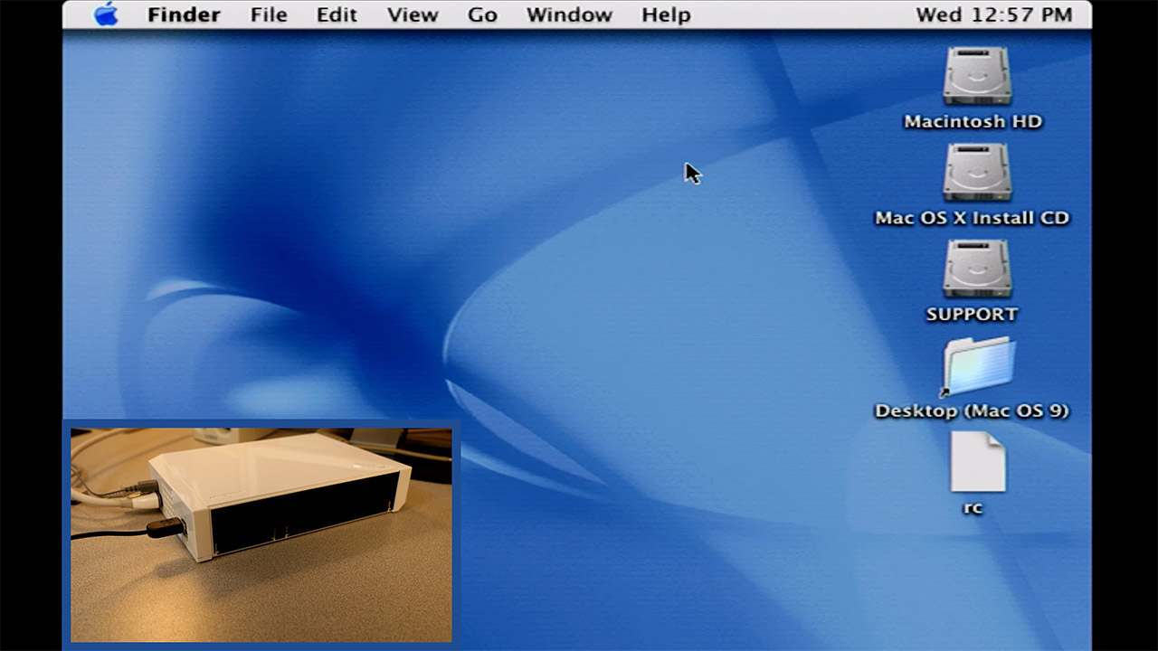 Installing Mac OS X Nintendo Wii Console