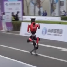 Lightning Beijing Robot Half-Marathon Winner