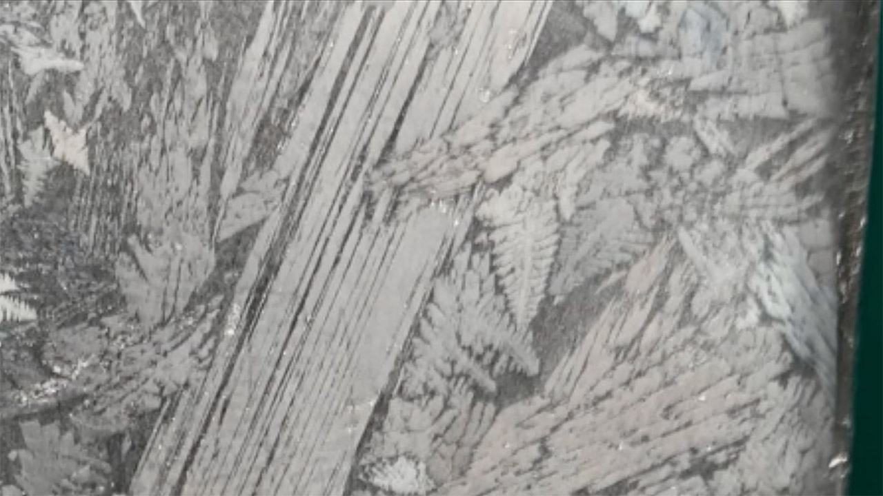 Hydrogen Aluminum Crystal Experiment