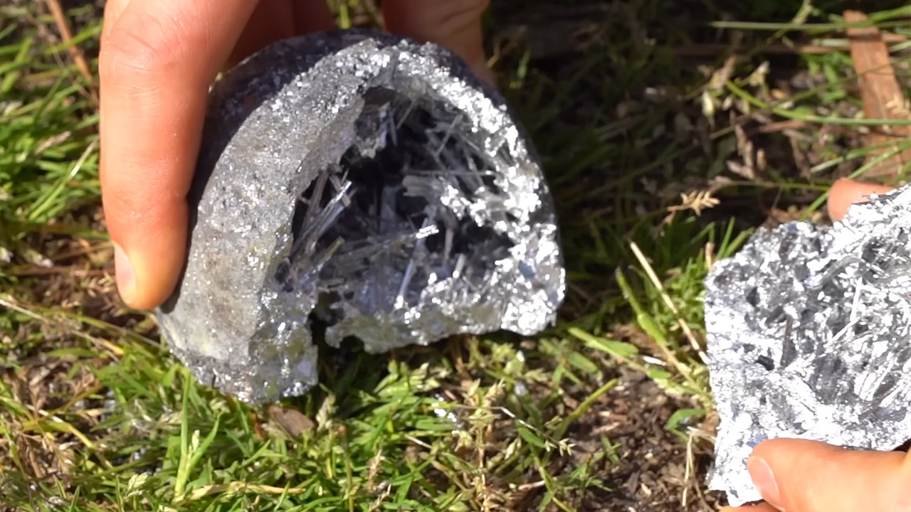 Hydrogen Aluminum Crystal Experiment