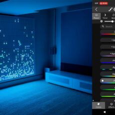 DIY Homemade 2,500 LED Matrix Wall