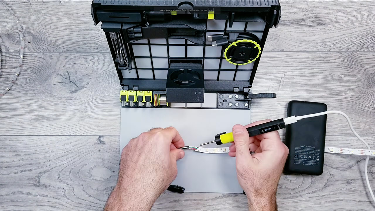 DIY Homemade 2,500 LED Matrix Wall