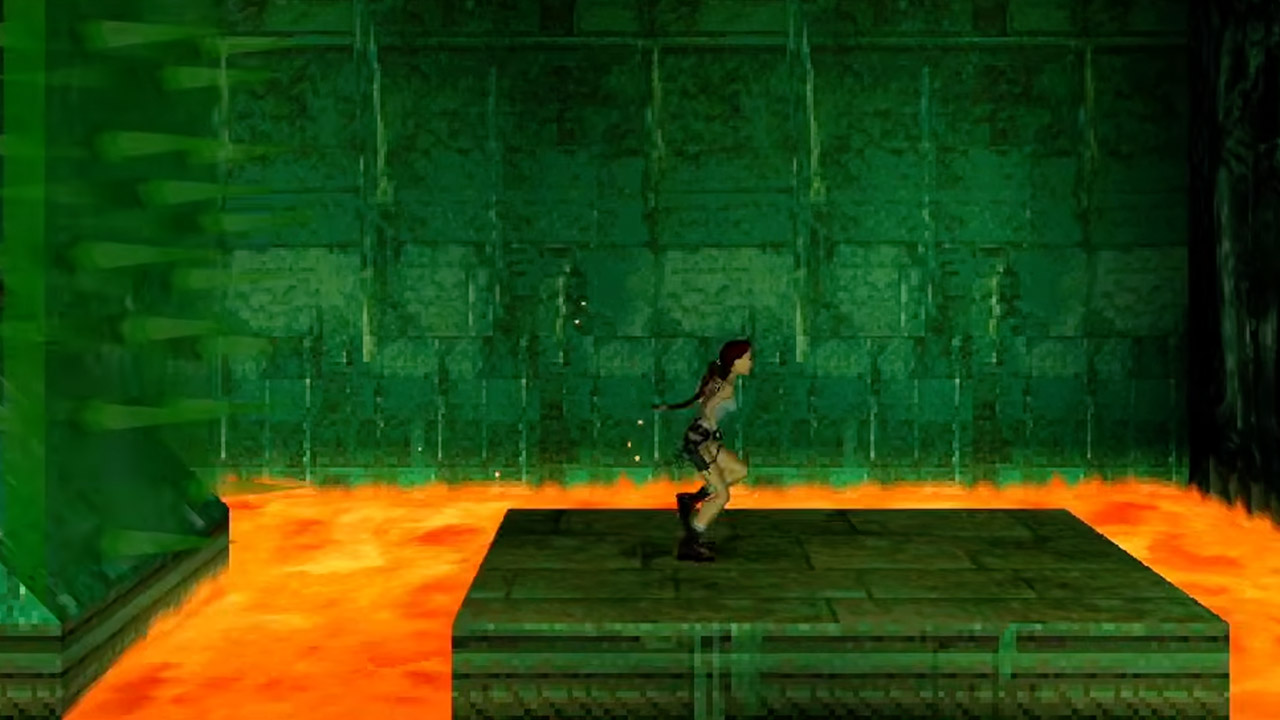 Delca Tomb Raider Side-Scroller Edition Game