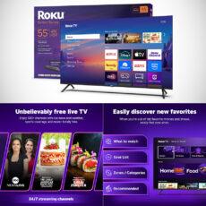 55" Roku Select Smart Series Smart TV
