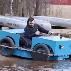 RC Life On Custom DIY Amphibious Car
