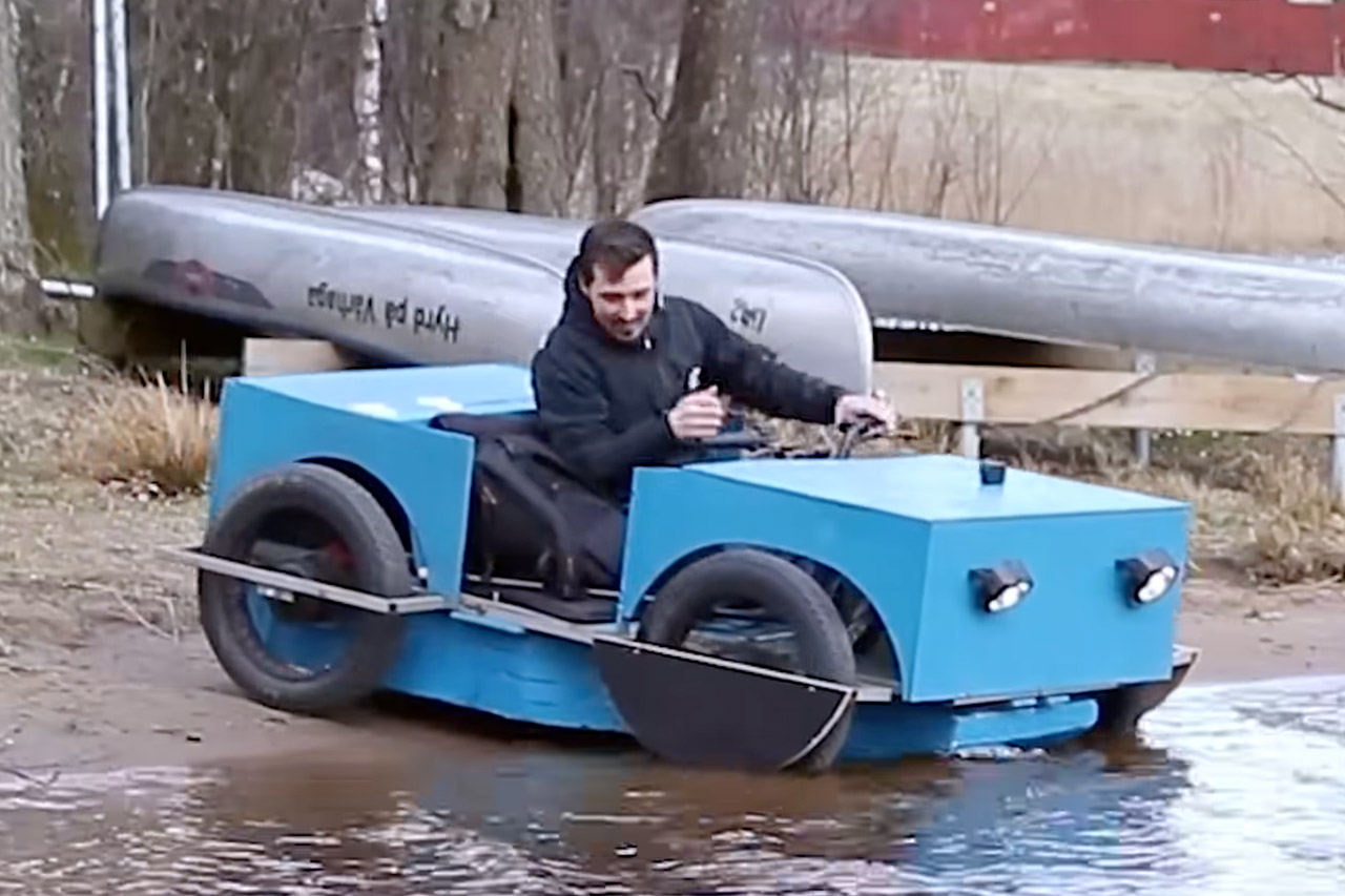 RC Life On Custom DIY Amphibious Car