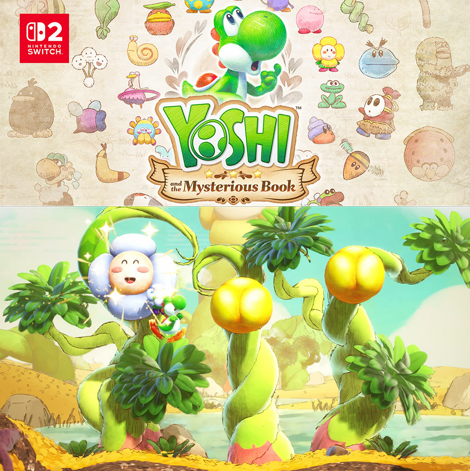 Yoshi and the Mysterious Book Overview Trailer