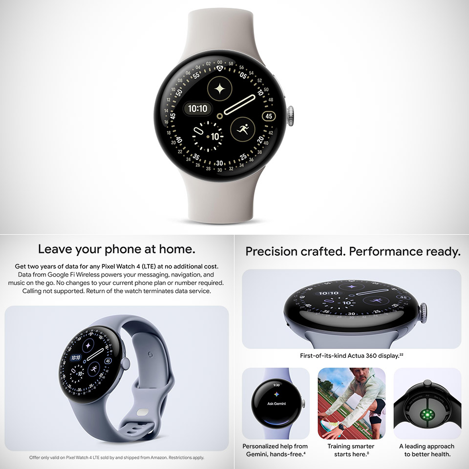 Google Pixel Watch 4 Smartwatch 2026
