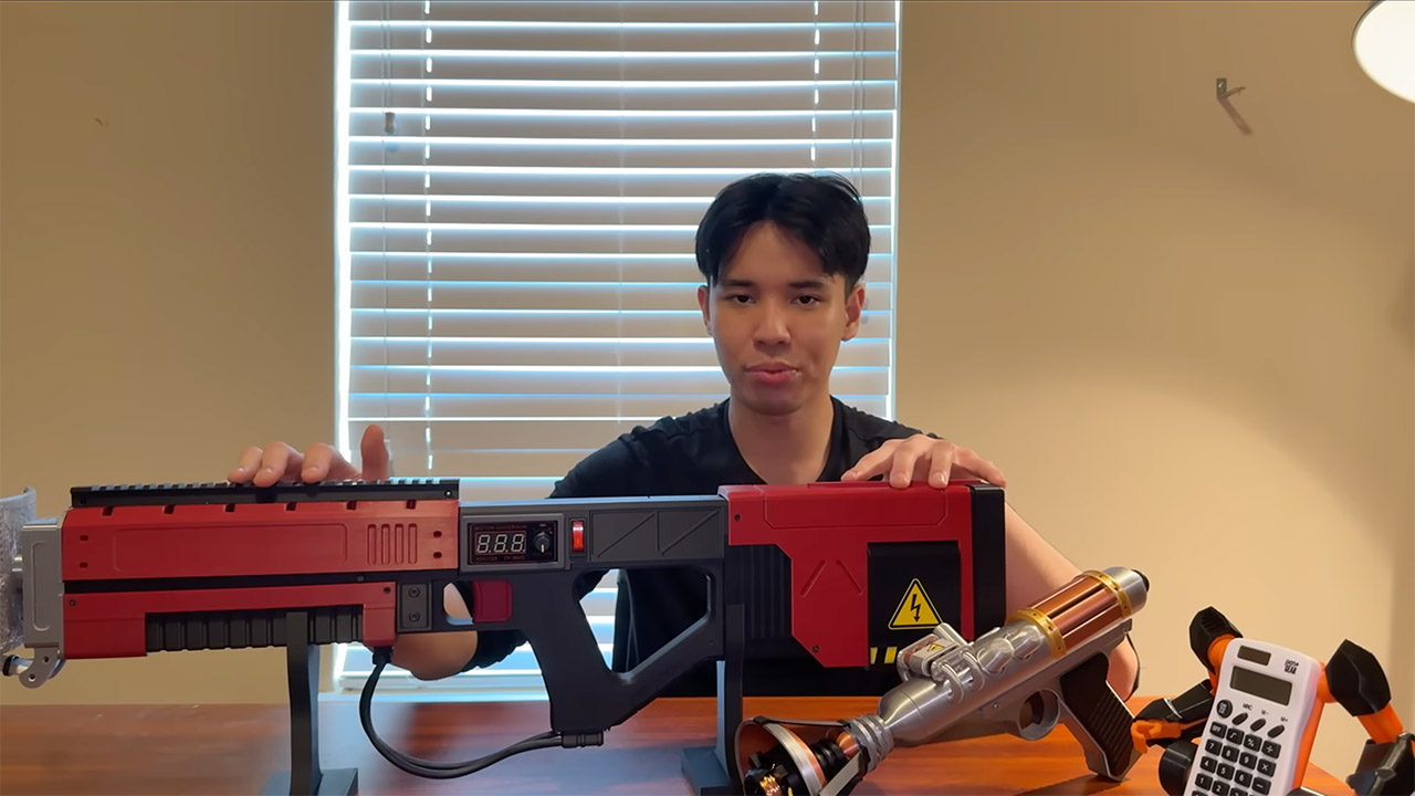 Homemade Custom EMP Rifle