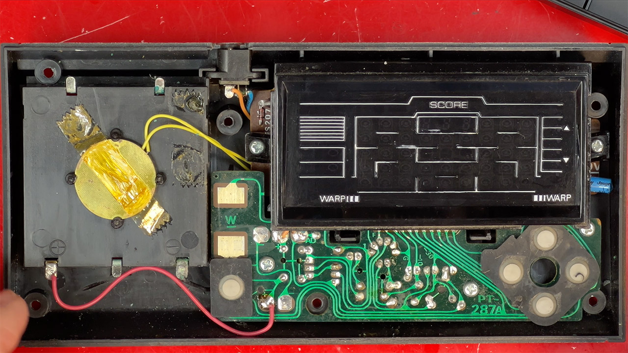 Tandy Gobble Man Handheld Game 1983