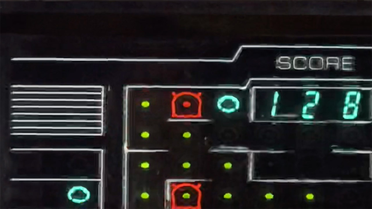 Tandy Gobble Man Handheld Game 1983
