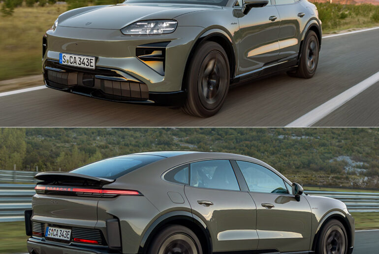 Porsche Cayenne Coupe Electric Reveal