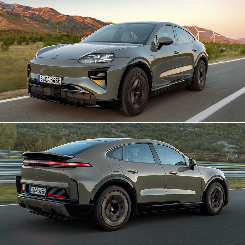 Porsche Cayenne Coupe Electric Reveal